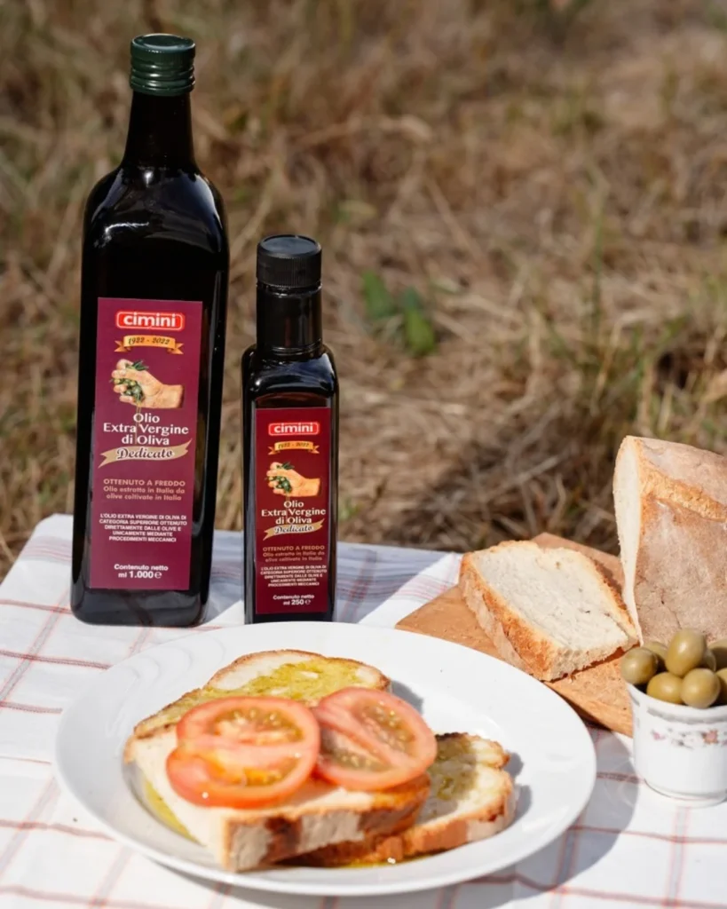Olio abruzzese prodotto dall’Oleificio Cimini